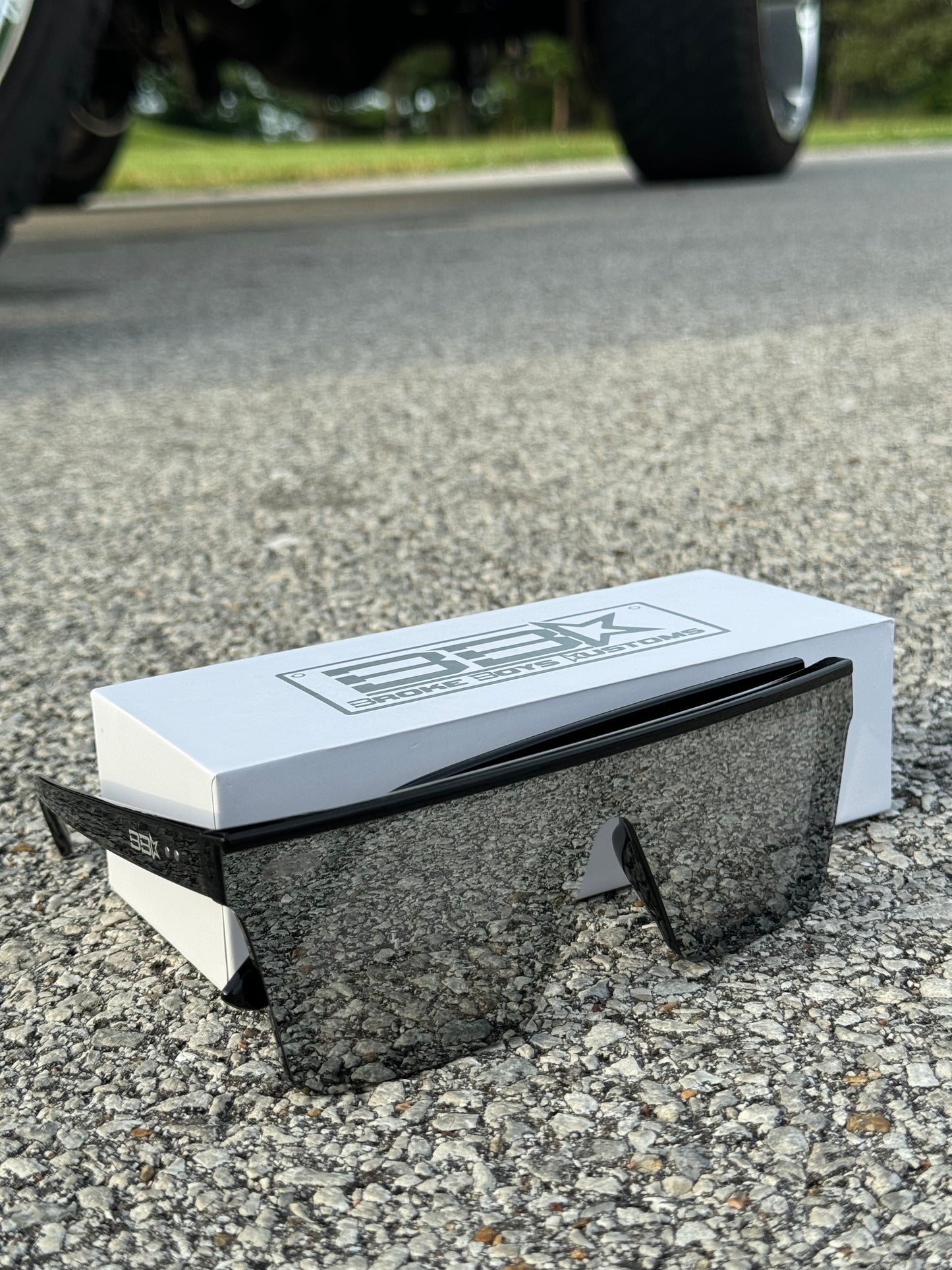 Silver Lens Black Frame