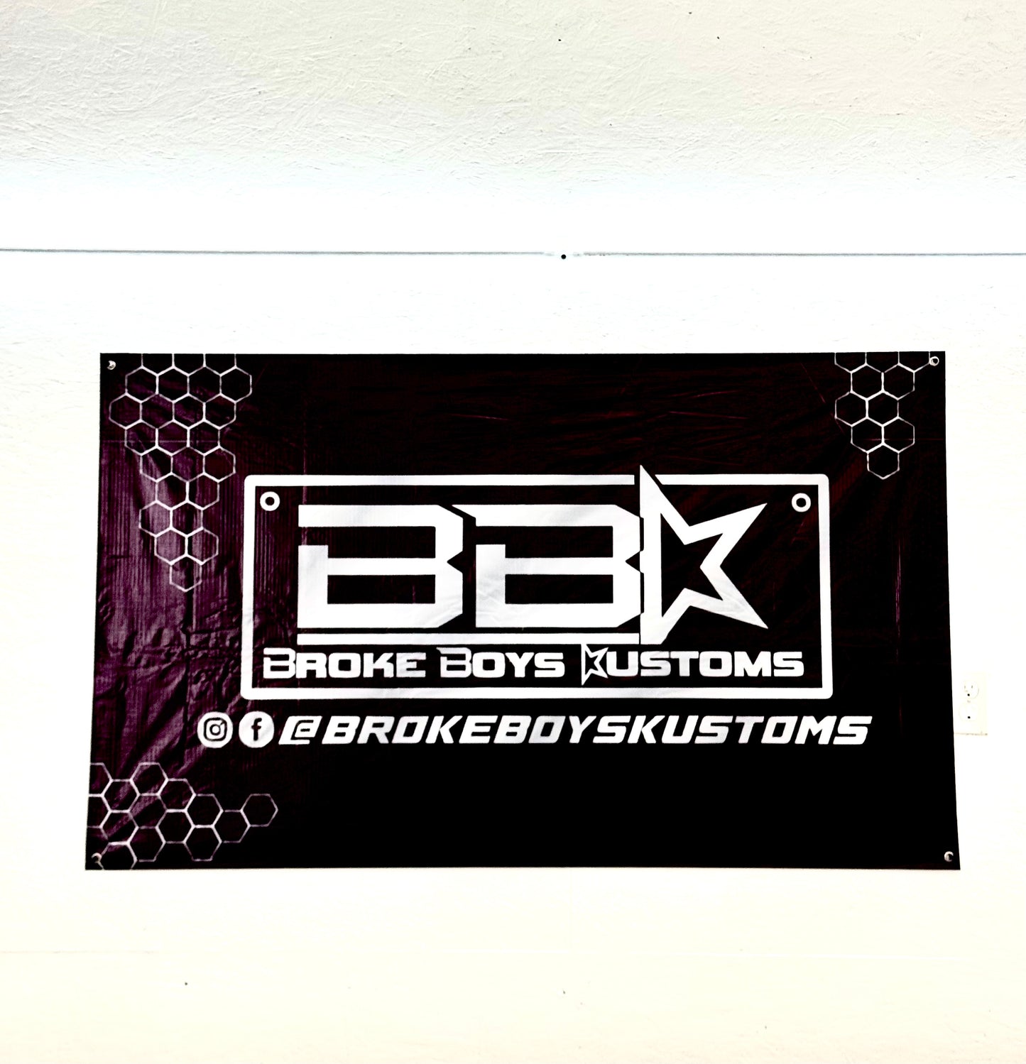 3x5 BBK Shop Banner