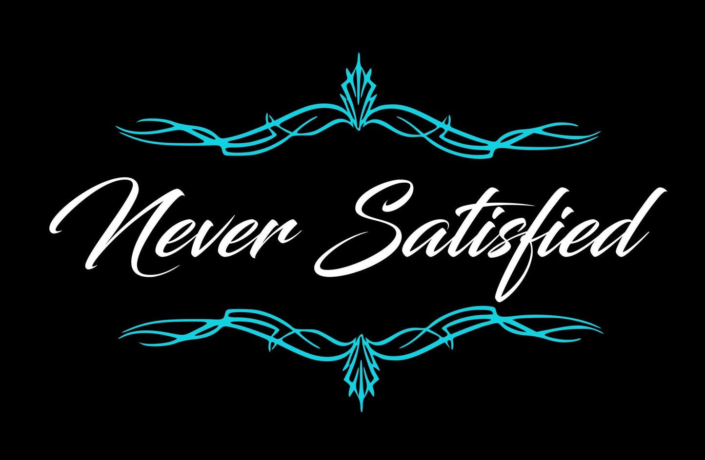 NEVER SATISFIED
