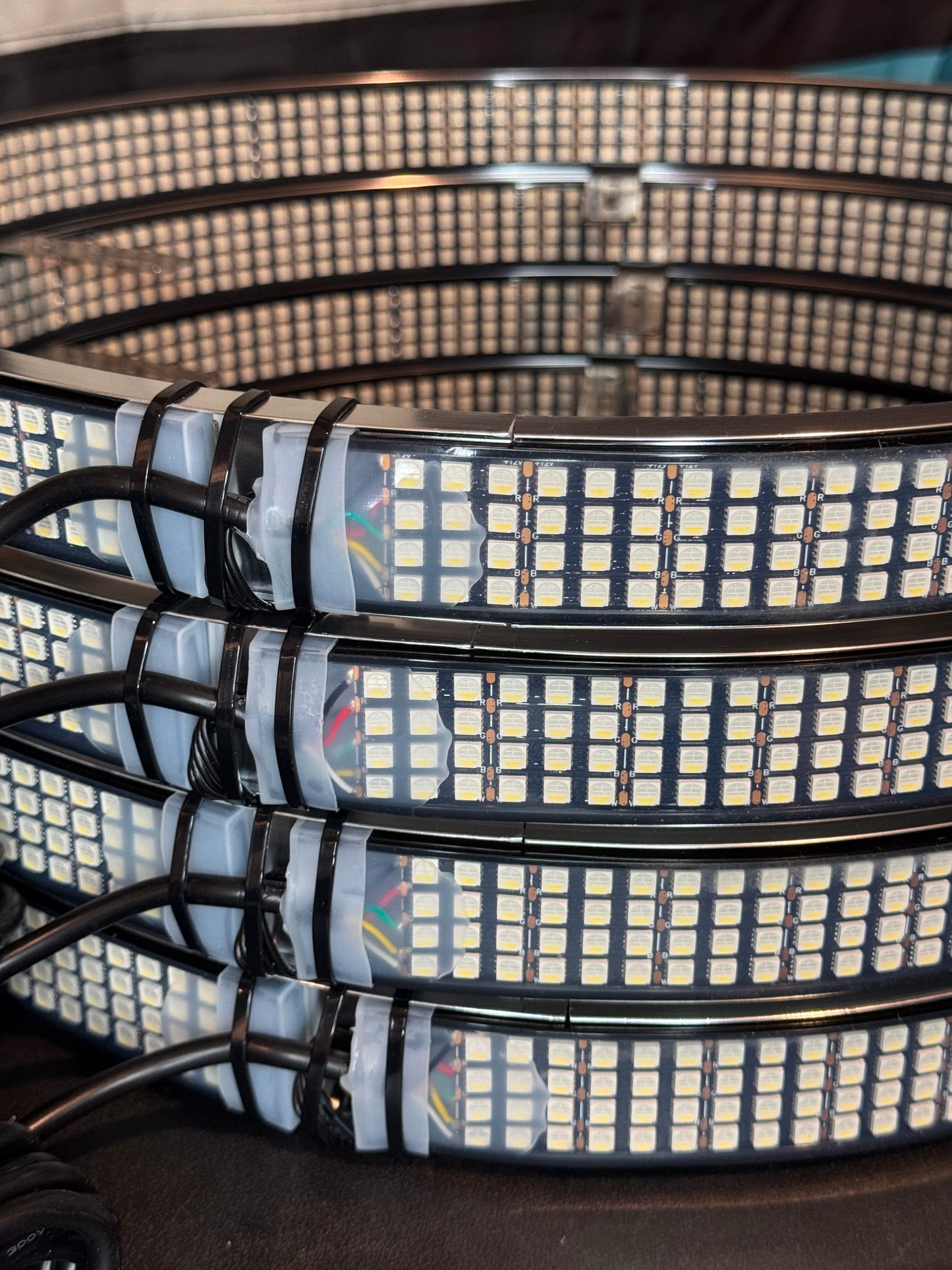 8 Row RGBW Wheel Light Kit