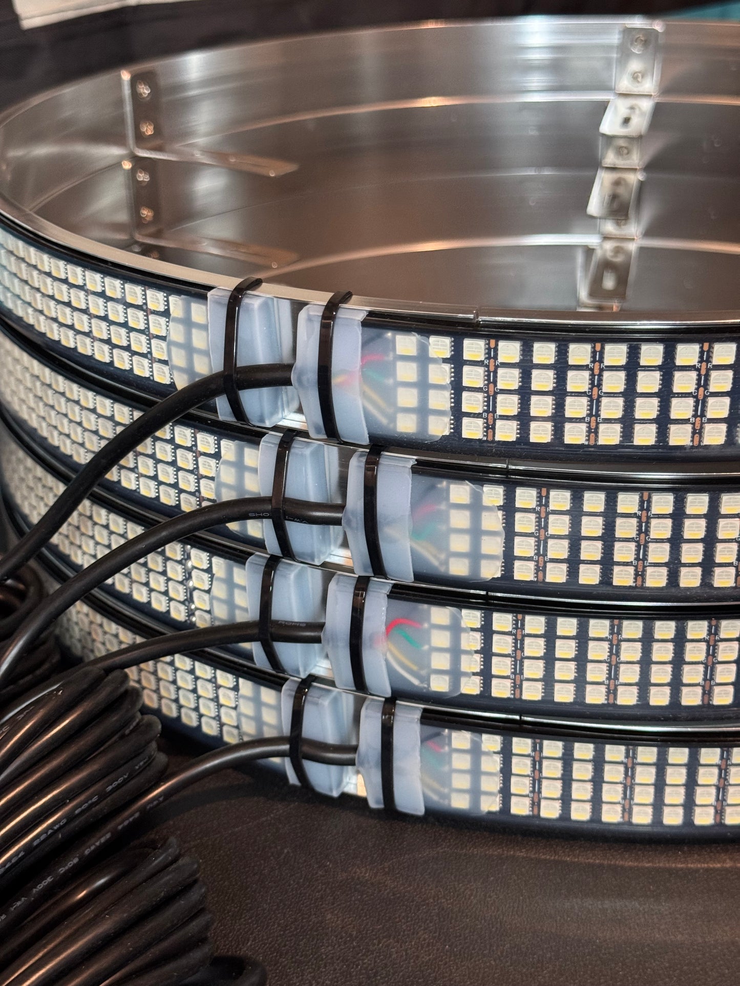 Quad Row RGBW Wheel Light Kit