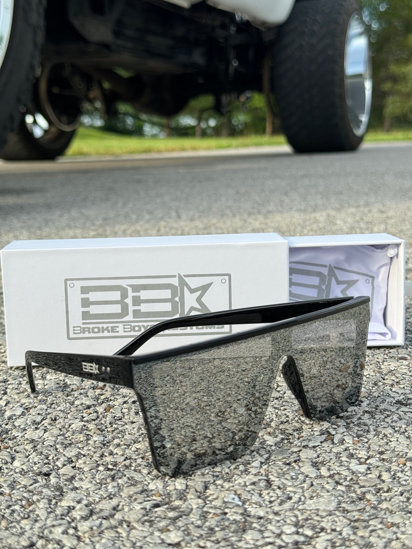 Silver Lens Black Frame