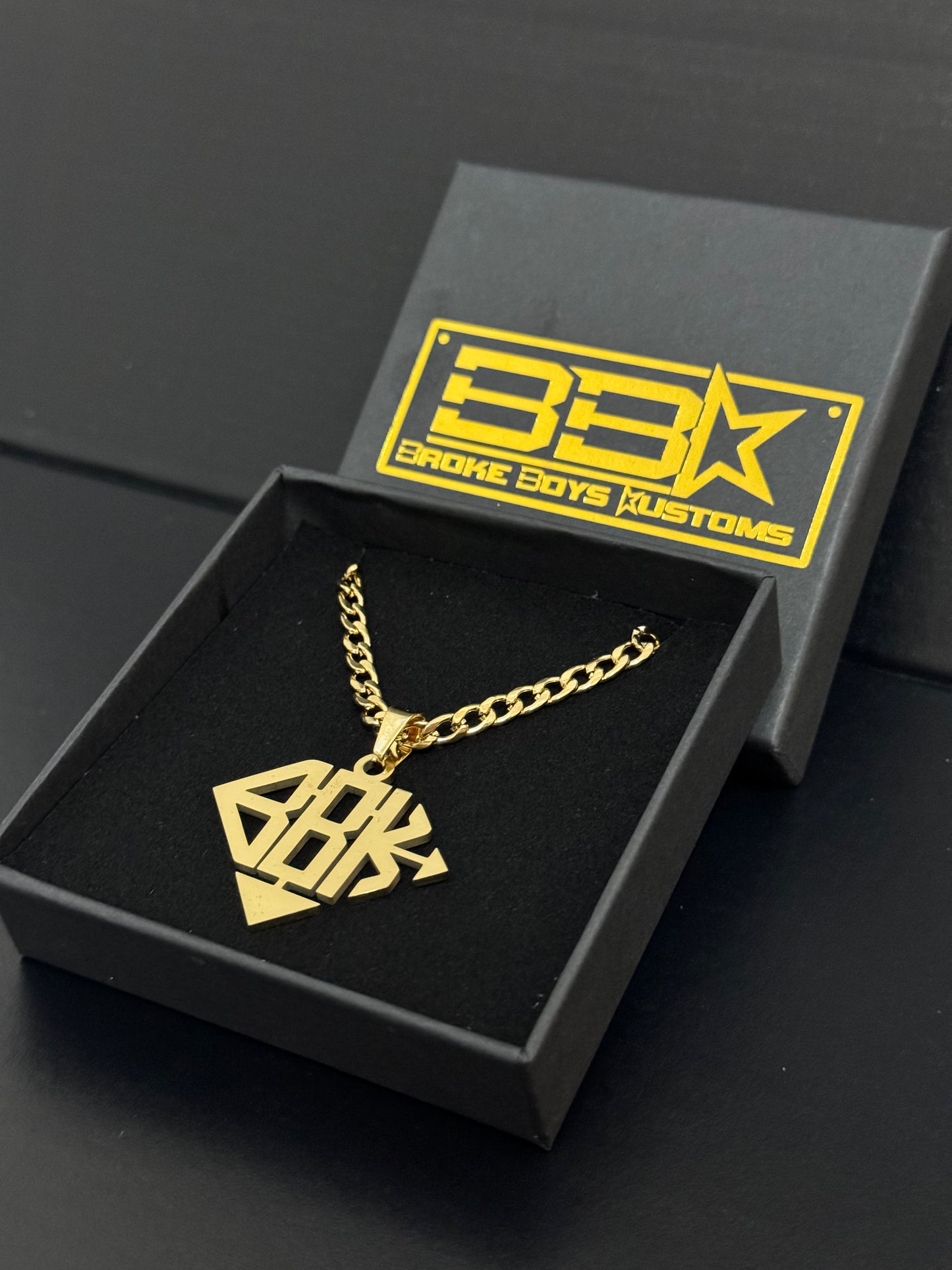 BBK Gold Diamond Chain