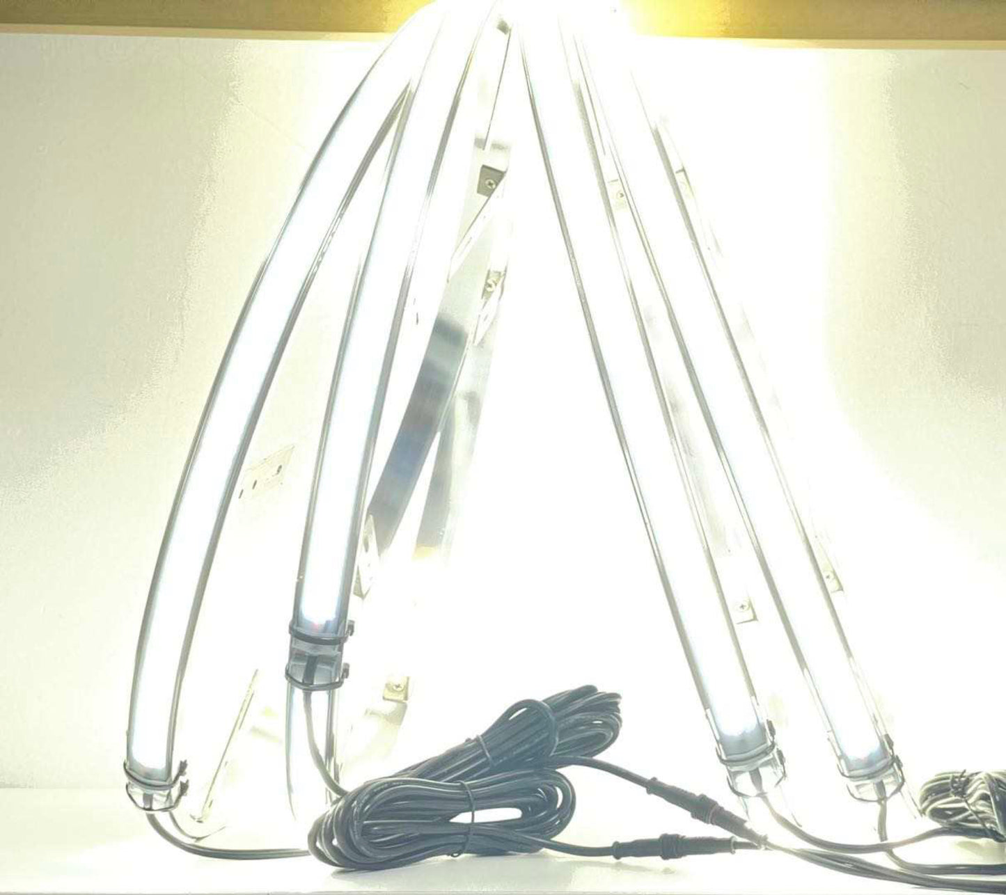 Double Row Pure White Wheel Light Kit