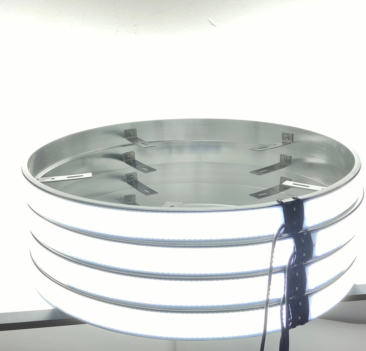 5 Row Pure White Wheel Light Kit