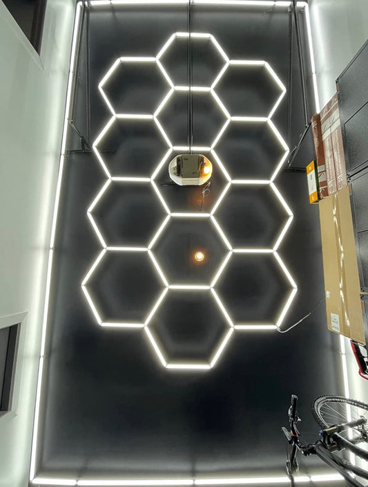 Hexagrid led light